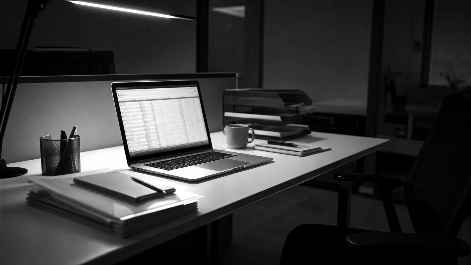 A pivot table, doing what it's always done: quietly ending careers.