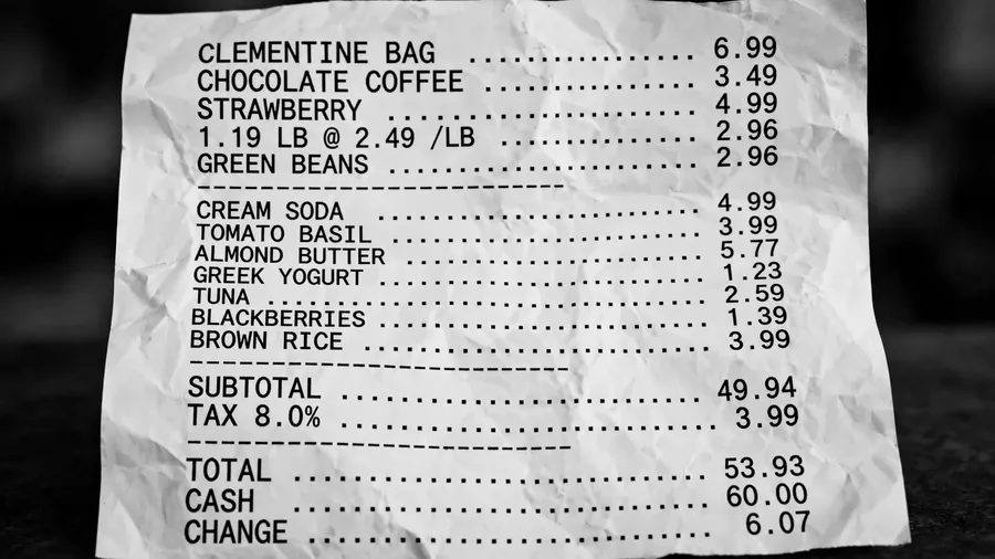 A receipt. The cereal costs what it costs now. It is not coming back down.